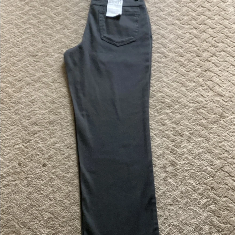 Share STEEL GREY STRETCH STRAIGHT LEG JEANS STYLE & COMPANY Size 6 SHORT